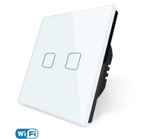 Сенсорный WI-FI выключатель SK-W802-01-EU- 2 клавиши